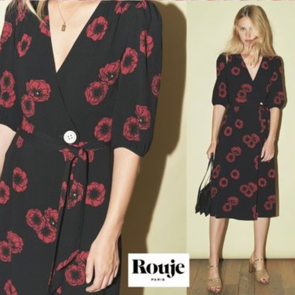 Rouje Dresses & Skirts - NWT Rouje Rosalie Wrap Dress